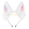 Y5GC Bendable Cats Ear Hairband Plush Animal Ear Hairband For Anime Enthusiasts Roleplay and Halloween Party DressingUp Props