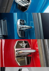 For MINI ONE Cooper S JCW F54 F55 F56 F57 F60 R60 R61 Car Door Lock Cover Protective Decoration Sticker Modification Accessories
