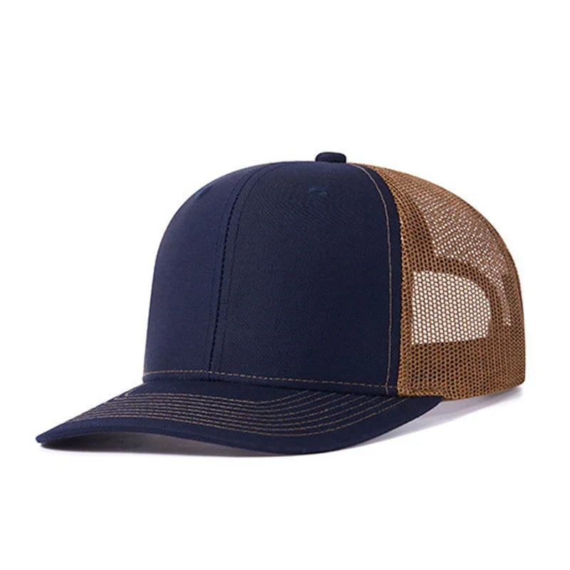 Hot Sale Unisex Baseball Cap for Men Women Slight Curved Brim Style Trucker Hat Casual Outdoor Breathable Cap Gorras Hombre