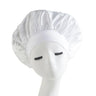 Soft Long Hair Care Bonnet Imitation Silk Solid Satin Satin Shower Caps Large Elastic Edge Wrap Night Sleep Hat for Women