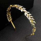 Wedding Headbands For Women Bride Handmade Crystal Rhinestone Tiaras Silver Color Hairbands Hair Accessories Queen Headband Gift