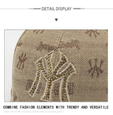 Spring And Autumn New Men's And Women's Baseball Caps Korean Fashion Embroidery Letter Caps Outdoor Leisure Travel Sun Hats