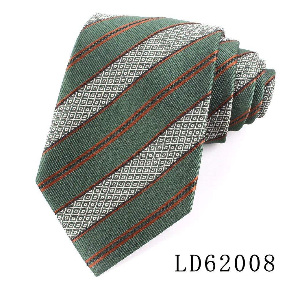 Wedding Tie For Men Women Military Green Neck Tie For Party Casual Jacquard Neckties Adult Suit Neck Ties For Groomsmen Gifts