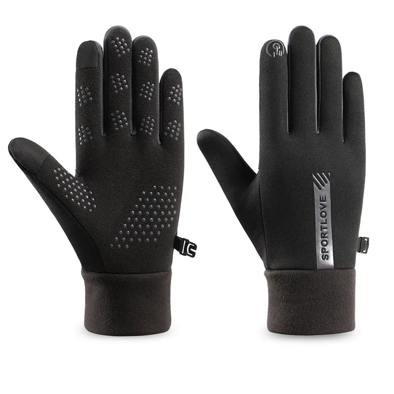 NEW Winter gloves men women Windproof Non-slip Touch Screen Warm Mittens,For Outdoor Cycling,Driving,Skiing,Running