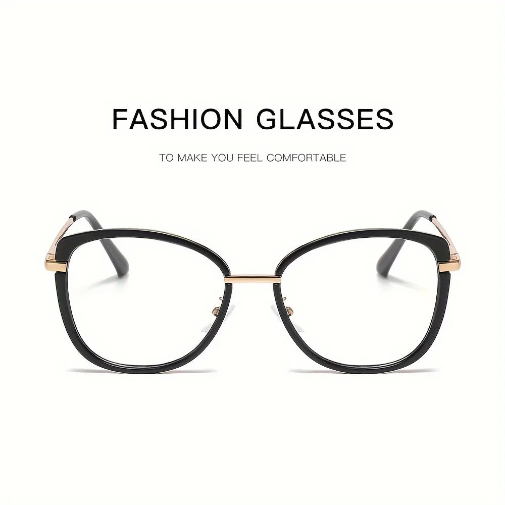 1 pair of new color-changing anti-blue light glasses, fashionable and personalized women's glasses, effectively block blue light