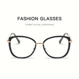1 pair of new color-changing anti-blue light glasses, fashionable and personalized women's glasses, effectively block blue light