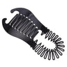 1pcs Elastics Hair Braider Banana Clip Black Scorpion Shaped Hair HoldingHairpin  Ponytail Rubber Bands Hair Accessories Salon