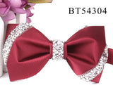 Wedding Bow ties For Groom Fashion Casual Bow tie For Men Women Party Bow knot Adult Bow Ties Cravats Groomsmen Solid Bowties