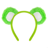 Lovely Plush Bear Ear Headband for Women Girl Birthday Party Gathering Headpiece School Event Accessory Stage Hairhoop