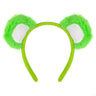Lovely Plush Bear Ear Headband for Women Girl Birthday Party Gathering Headpiece School Event Accessory Stage Hairhoop