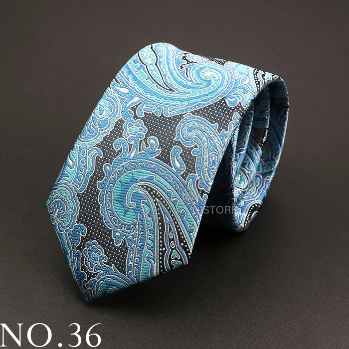 New Design Wedding Men Tie Grey Brown Green Paisley Flower Neckties Men Business Dropshipping Groom Collar Accessories Gift