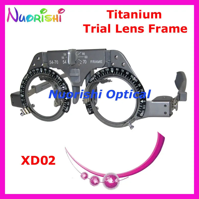XD02 Titanium Optical Optometry Ophthalmic Trial Lens Frame Light Weight
