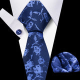 Men Neckties Tie Classic Handkerchiefs Plaid Necktie Cufflinks For Men Blouse Business Wedding Accessories Woman Collar Man Gift