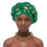 New gilded Fried Dough Twists braid headband hat turban hat muslim hat african hat