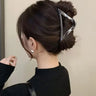 2023 New Fashion Metal Geometric Hair Claw Clip Trendy Hair Clips Hair Clamps Hairpins Party Hair Accessories For Women Headwear