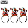 5PCS Headband Cartoon Mouse Hairband New Cartoon Plush Doll Headband French Wide-brim Hairpin Photo Headwear Creative Girl Gift