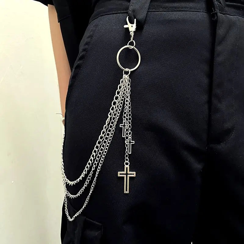 Waist chain men and women fashion versatile belt belt decoration jeans hip-hop punk style summer metal chain women