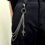 Waist chain men and women fashion versatile belt belt decoration jeans hip-hop punk style summer metal chain women