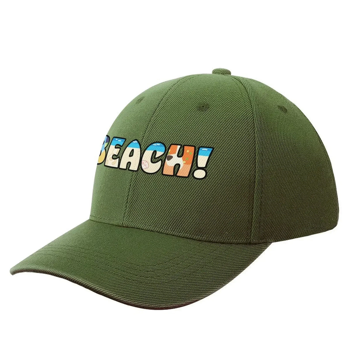 BEACH! Baseball Cap Golf Wear Sunscreen tea Hat Snap Back Hat Women Hats Men's
