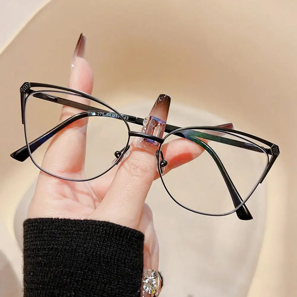Blue Light Blocking Women Designers Eyeglasses Optical Spectacle Computer Eye Protection Glass Fashion Eyewear