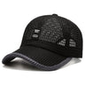 2023 Men's Mesh Baseball Cap Breathable Summer Caps Dad Hat Outdoor Fishing Hats Bone Gorras Snapback Trucker Cap Women hat