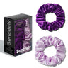 2PCS 3.5CM Mulberry Silk Scrunchies Women Grils Hair Ties for Hair Sleep No Damage Hairband Curly Hair Elastics Ponytail Holder