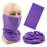 Outdoor Magic Bandana Solid Neon Color Cycling Hiking Scarves Headband Polyester Fashion Neck Cover Fishing Windproof Face Mask
