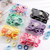 Cute Elastics Rubber Hair Bands Women Scrunchie Girls Hair Gum Ties Headbands Hair Bobbles Accessories For Children Kids Baby