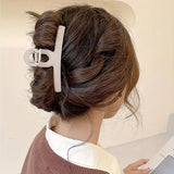 6Pcs Women Fashion Claw Clip Set Headwear Large Hair Claw Multiple Styles Korean For Girls Shark Clips Barrette Hair Accessories
