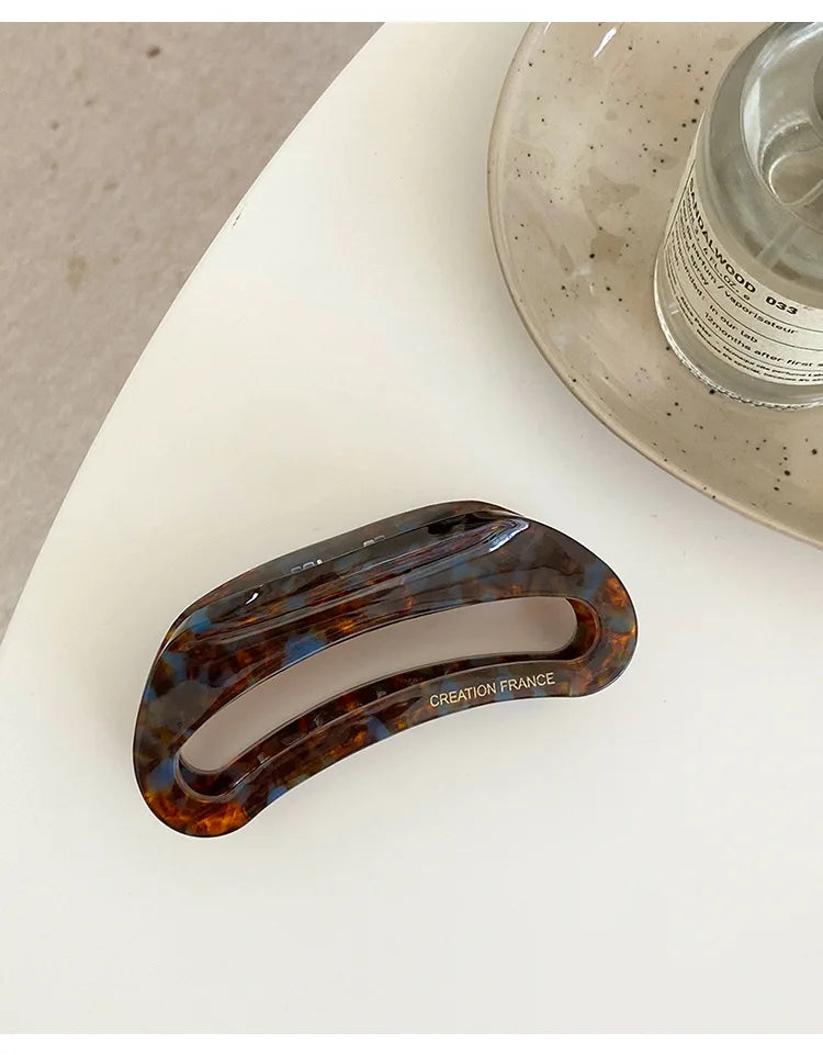 Acetate Hair Claw Clip Large Hair Clip France Fashion Crab Hair Clip Trendy Hair Clips Hair Accessories for Women Girls