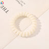 High Elasticity Telephone Coil Hairbands Women Spiral Hair Ties Girls Hair Rings Rope Solid Color Hair Accessories Gum Scrunchy