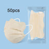 50pcs Butterfly Shaped Design Disposable Face Mask Breathable 3layer Morandi Color Protective Face Cover V-face Anti Dust Mask