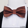 Fashion Brand Brand Silk Bow Tie Dark Blue Man Dot Wedding Accessories lover's day Fit Formal Party