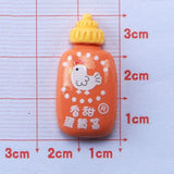 8Pcs/set Cute Mini Sauce Bottle DIY Crafts Fashion Jewellery Hairpin Accessories Making Manicure Hairwear Ornament Accessories