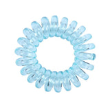 Telephone Wire Elastic Clear Hair Bands Plastic Spring Gum For Hair Ties No Crease Coil Hair Tie Ponytail Hair Accessories