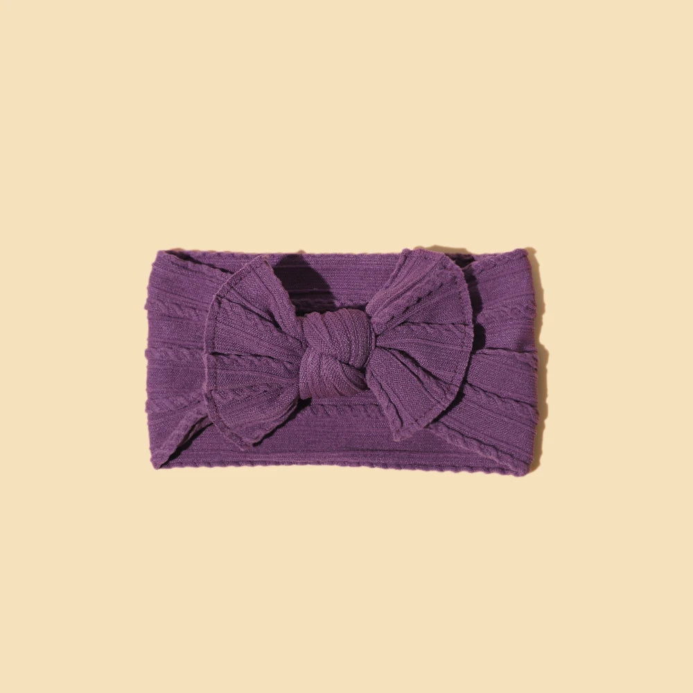 Baby Accessories For Newborn Toddler Kids Baby Girl Boy Headband Nylon Jacquard Hair bandand Solid Colour Elastic Hair Accessori
