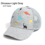 Printed Dinosaur Kids Sun Hat Toddler Baseball Hat for Baby Boys Girls Cap Age 0-5Y Sun Hat