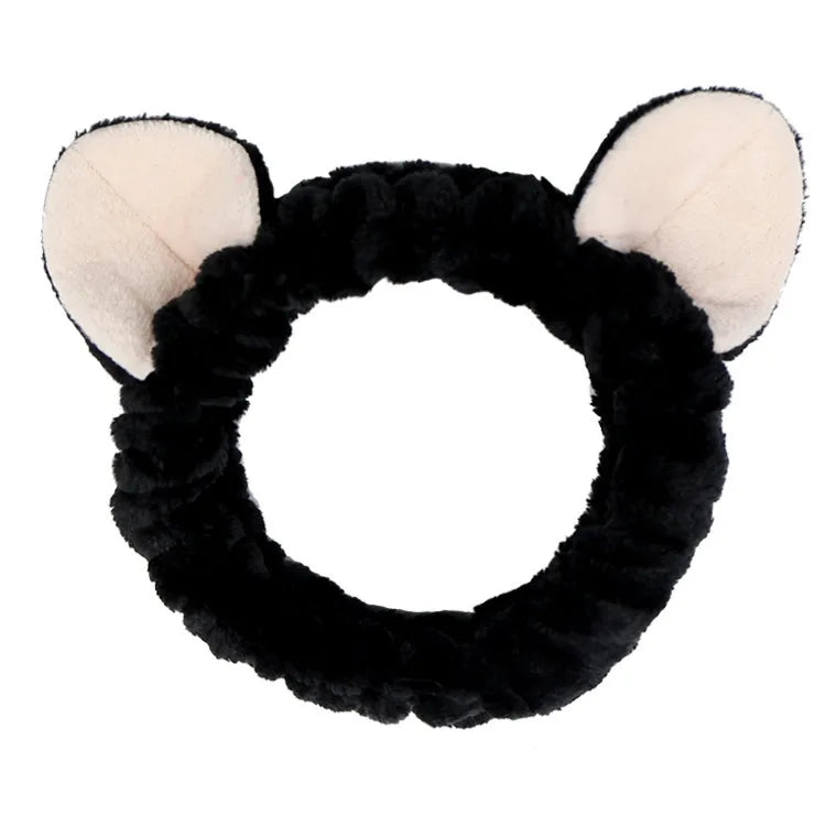 Headband For Washing Wash Face Rabbit makeup Hairbands Girls Elastic Holder Hair Strap Bands Ears Turban Hair Accessories