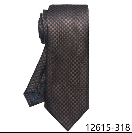 100% Silk Brand Purple Tie Men Necktie High Quality Mix Colors Silk 7.5 cm Gravatas Accessories Wedding April Fool's Day