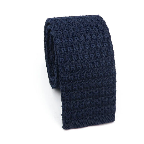 61 Styles Knit Tie Fashion Pattern Print Leisure Men's Knitted Tie Colourful Woven Daily Wear Cravat Gift For Apparel Accessorie