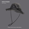 New Japanese Color Matching Bucket Hats Women Summer Outdoor Quick-drying Breathable Mountaineering Sun Protection Men's Caps