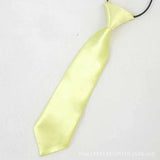 Kid Tie Solid classic NEW Ties Gift Fashion Wholesale Neckties Color Business Cravat Wedding Party Formal FA117