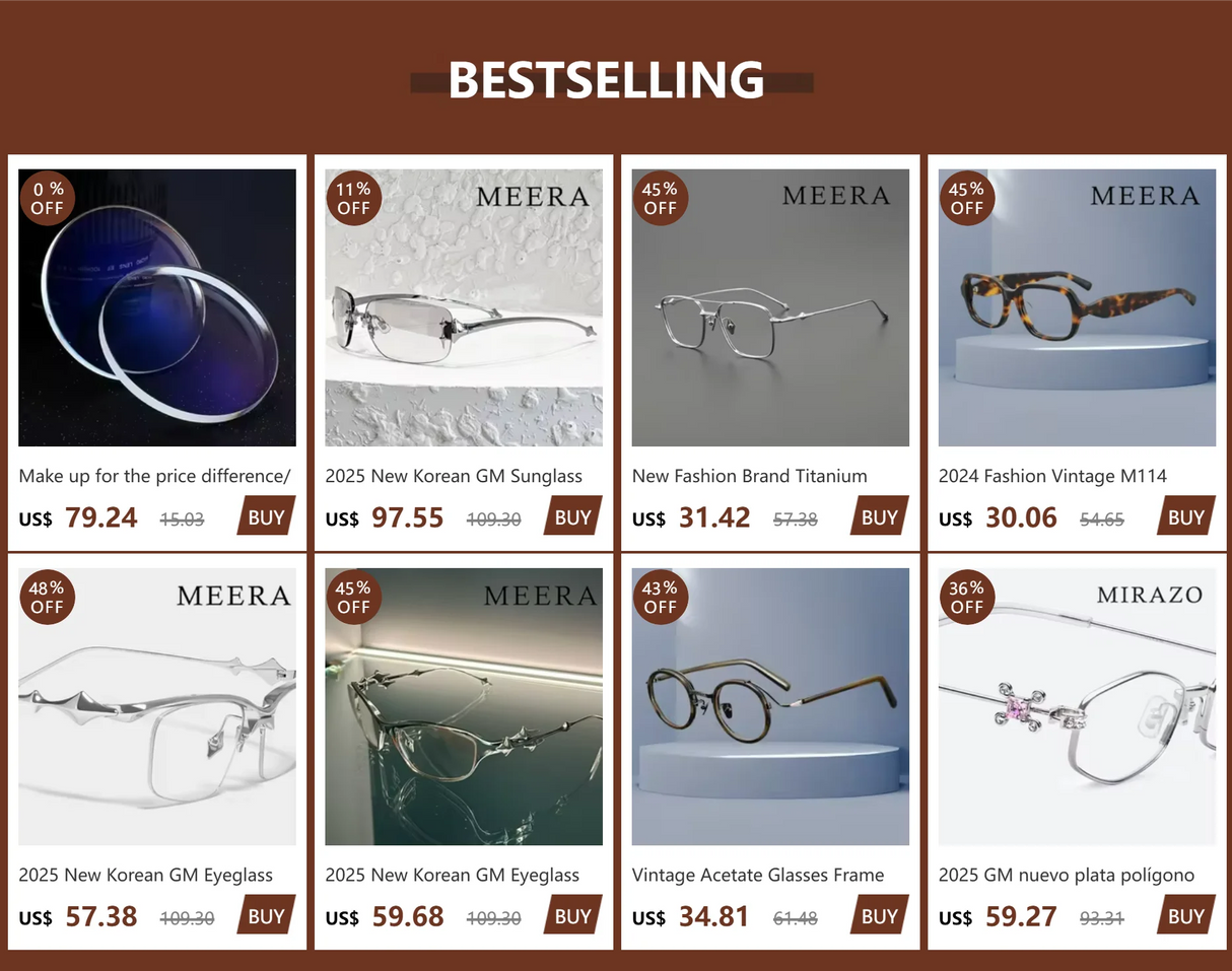 Luxury Brand Designer Fashion GM Titanium Half frame Sunglasses Men Driving Sun Glasses Goggles Shades UV400 Eyewear Glitt