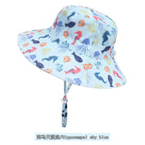 XS,M,L Summer Baby Sun Hat UV Protection Kids Bucket Hat For Girls Boys Outdoor Panama Beach Caps Toddler Infant Bucket Cap