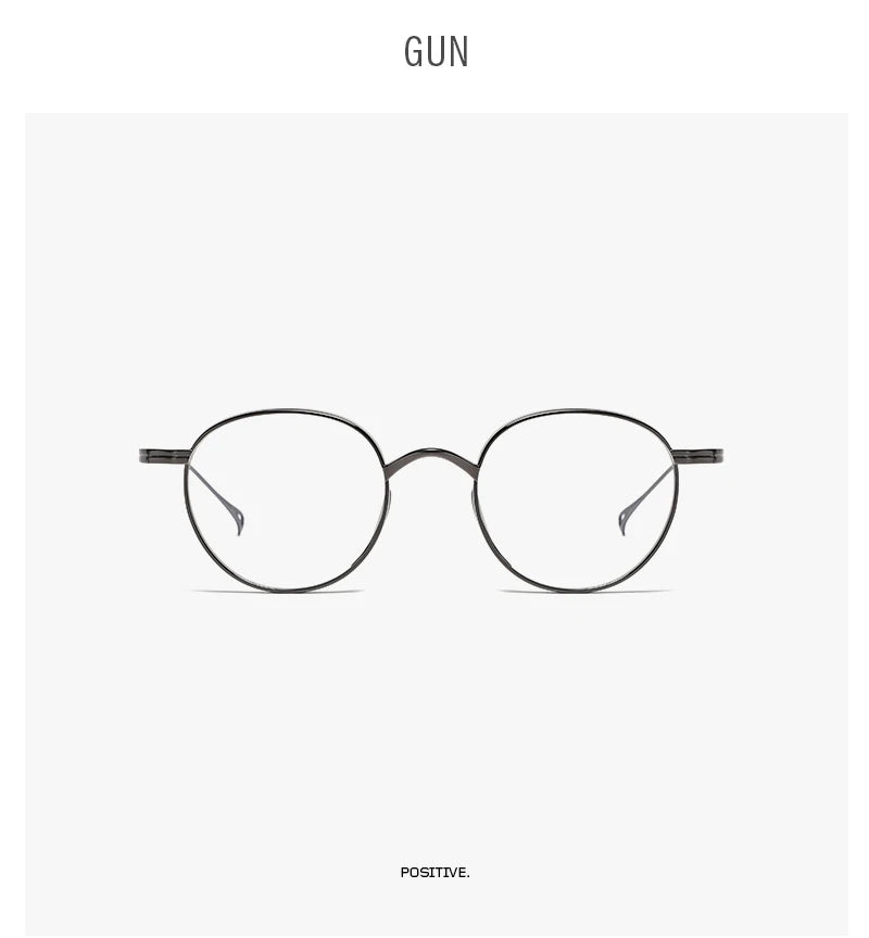 2015 Round Eyeglass Titanium Retro Square Glasses Frames Men Women Eyeglasses Frames Eyewear Business Korean Spectacles Frame