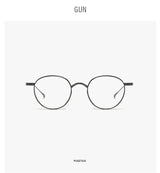 2015 Round Eyeglass Titanium Retro Square Glasses Frames Men Women Eyeglasses Frames Eyewear Business Korean Spectacles Frame