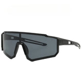 New Style Wrap-around Fashion Sports Glasses For Men And Women,Mirrored,Reflective Lenses,Outdoor Activities Like Cycling,Skiing