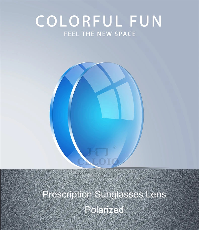 CLLOIO Polarized Lens 1.56 1.61 1.67 Myopia Hyperopia Sunglasses Lens Prescription CR39 Resin Aspheric Anti-Glare Glasses Lenses