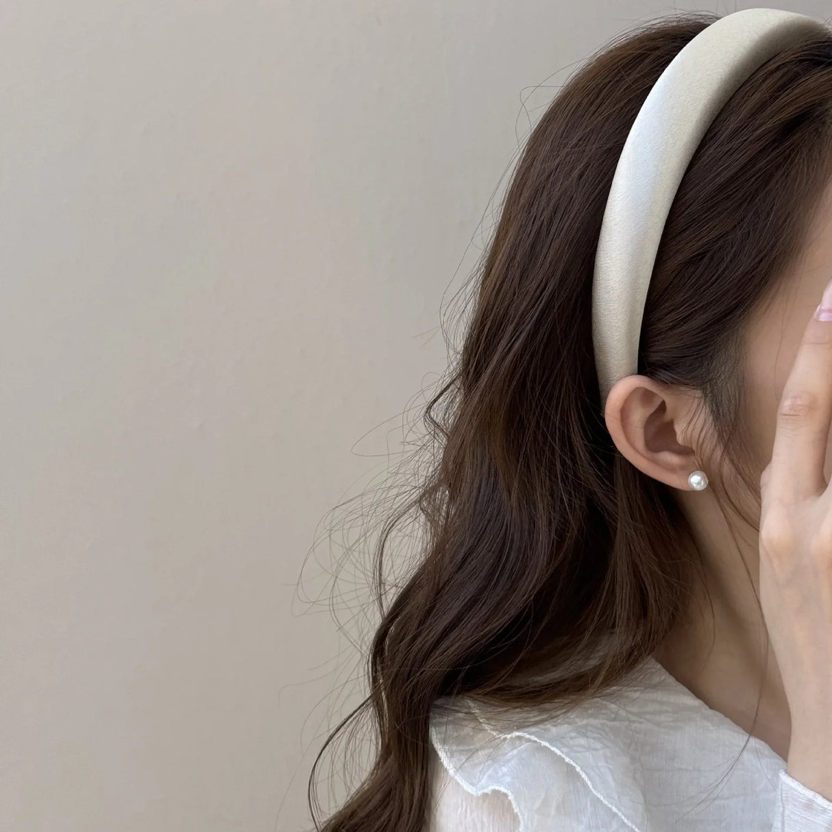 Korean Style Sponge Hairband Women's Fashionable Soft Versatile Headband Elegantly Designed Face Washing Popular Internet Red