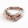 Fashion WomenFloral Headband Hair Accessories Leopard Cross Knotted Bow Chiffon Hair Band Girls Headdress Ladies Hoop Headwear